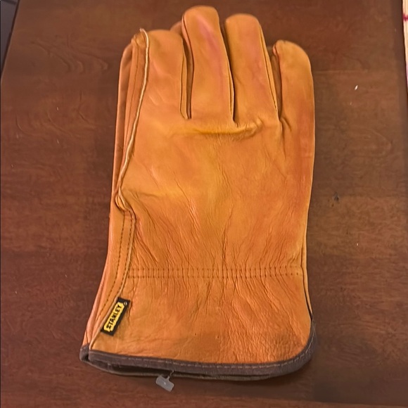 Stanley Men's Brown Leather Gloves NWOT - Picture 1 of 5